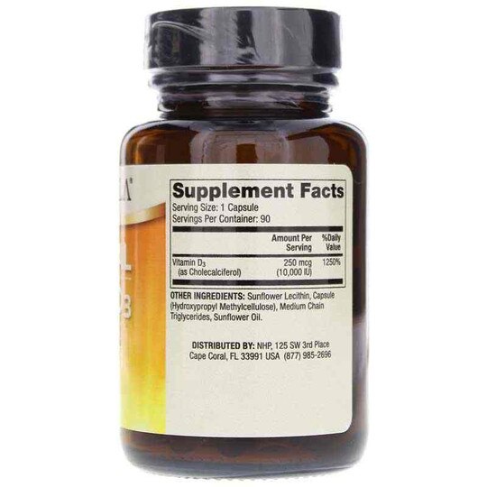 Liposomal Vitamin D3 10000 IU, DRM